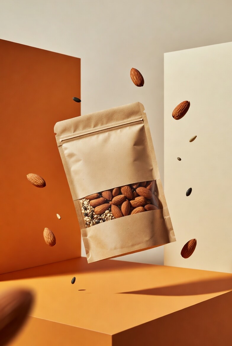 Sachet craft avec fenetre